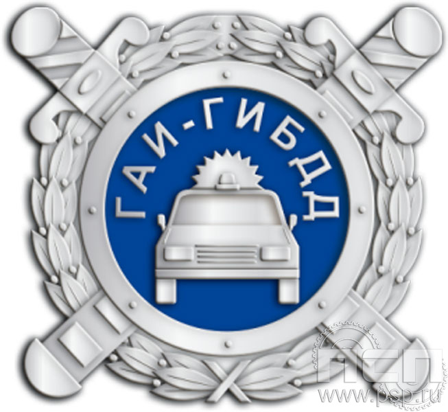 Значок ГАИ ГИБДД нейзильбер 6.051.0к
