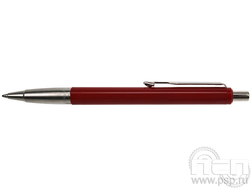 Ручка шариковая Parker К-01 Vect Stand красная синий стержень S0275160