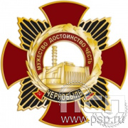 181.1. Нагрудный знак "Чернобыль"