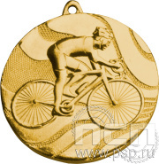 Медаль Велосипедист (50) MMC5350/G G-2.5мм