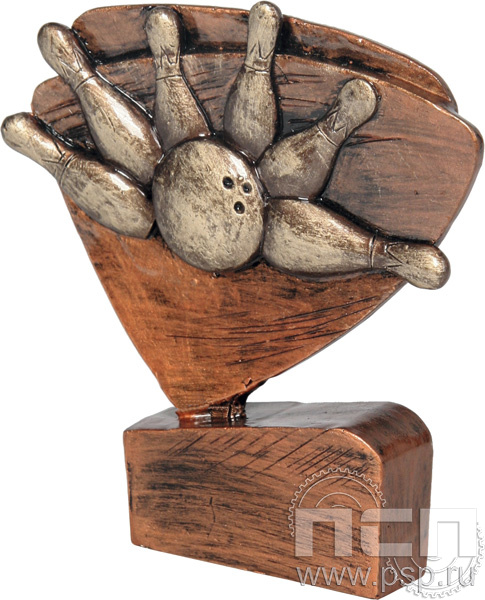 Фигурка литая Боулинг RFEL5027/B/BR 11см