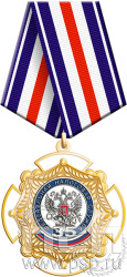 5.2К(a). Нагрудный знак "Федеральная налоговая служба"