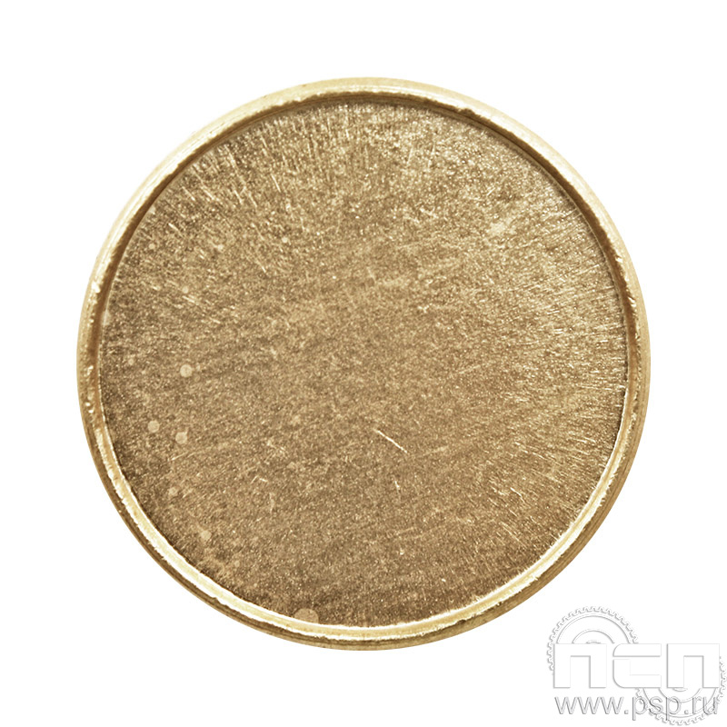 Значок с полноцветным нанесением № 001 алюм.желтый 6.4.13.1