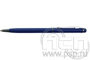 Ручка шариковая Slim Metal синяя 2535с