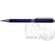 Ручка шариковая Venecia Chome метал синяя 2422с