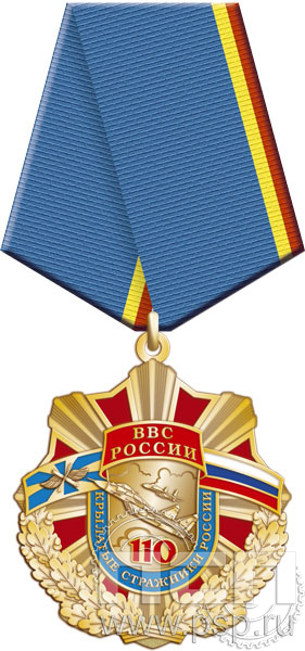 360.2.1. Нагрудный знак "110 лет ВВС России"