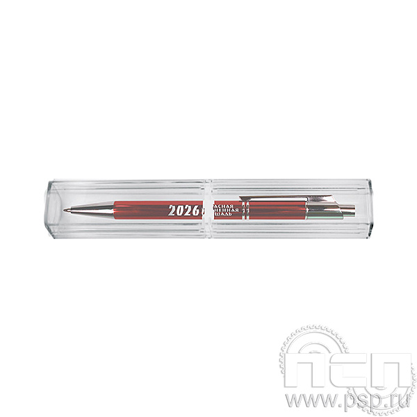 1.4.7 Шариковая ручка в футляре Красная Лошадь