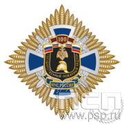 5.3 (a). Нагрудный знак "100 лет государственный пожарный надзор"