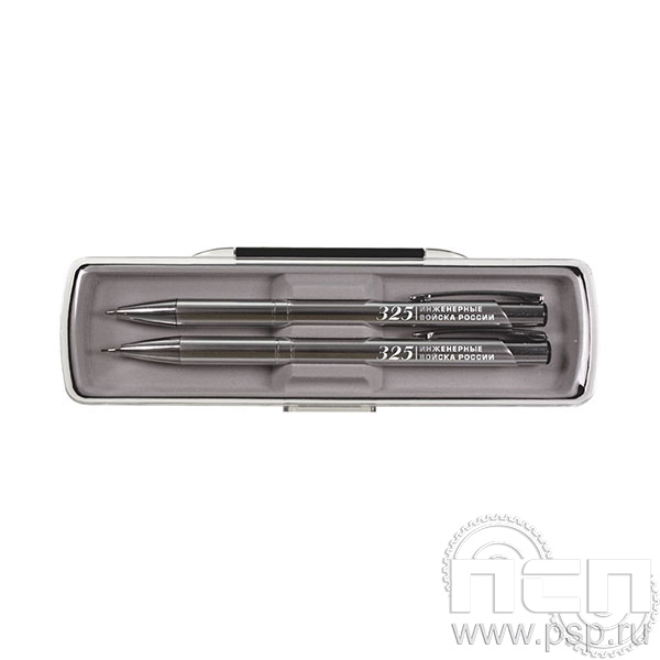 1.4.9 Набор KOSKO (ручка и карандаш) в футляре Инженерные войска России 325 лет