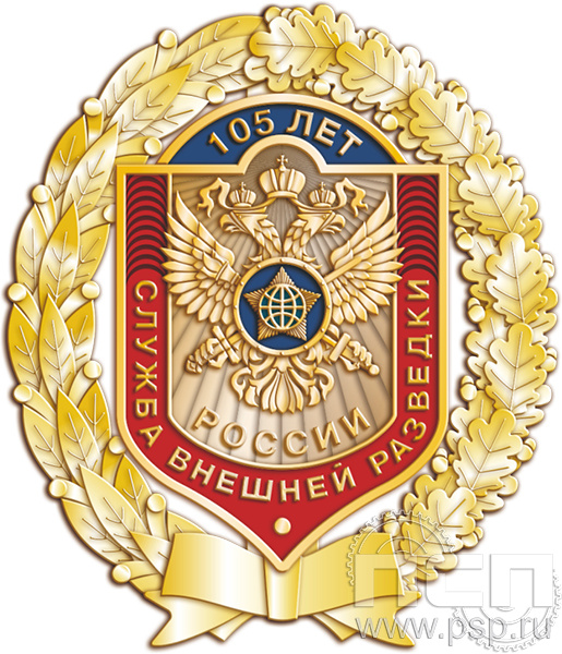 5.2(а). Нагрудный знак Служба Внешней Разведки