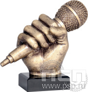 Фигурка литая Музыка RFST2074-14/BR 14см