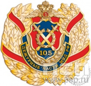270.3. Нагрудный знак "105 лет Дежурные части МВД России"