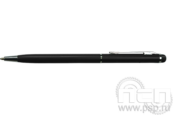 Ручка шариковая Slim Metal черная 2535ч, шт