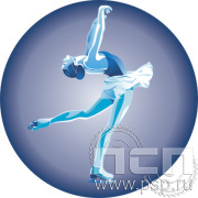 Жетон цветной Фигурное катание Д-50 D2-M16