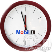 Часы настенные "Салют" круглые бордо 2.4.2.11