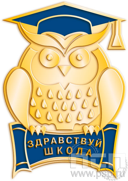 2200.0 Значок "Здравствуй школа"