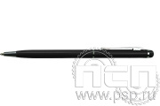 Ручка шариковая Slim Metal черная 2535ч, шт