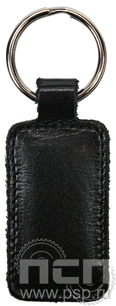 Брелок формы прямоугольник, черный BR.4.TX