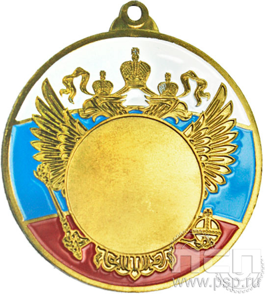 RS03/G. Медаль 50(25) Российский Герб