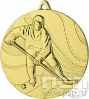 Медаль Хоккей MMC3250/G (50) G - 2.5мм