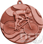 Медаль Велосипедист (50) MMC5350/B G-2.5мм
