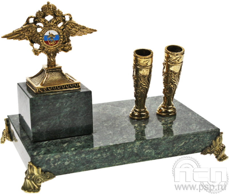 картинка 7.4.34 Письменный прибор Орел МВД "УСБ МВД России 30 лет"