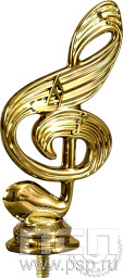 Фигурка пластиковая Музыка F157/G 12см (B225/G)
