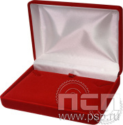 Футляр флокированный бордо 143х102х42 (21608) 13.4.75