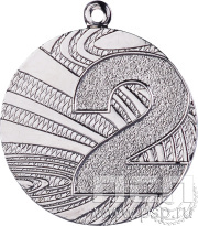 Медаль 2 место MMC6040/S 40 G - 2мм