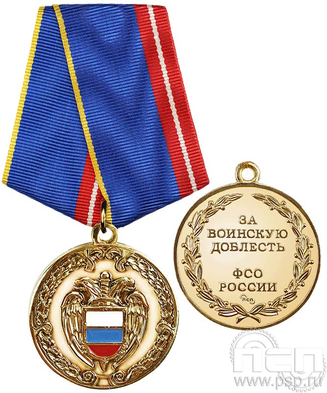 Медаль «За воинскую доблесть» ФСО2
