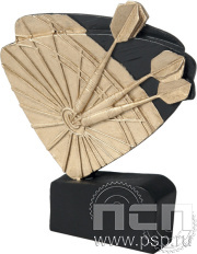 Фигурка литая Дартс 11см RFEL5028/BK/G