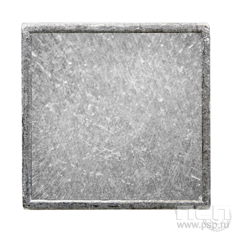 Значок с полноцветным нанесением № 029 алюм.белый 6.4.11