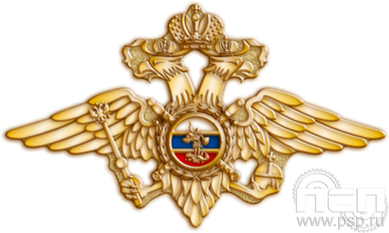 1988.0. Значок "Орел МВД"