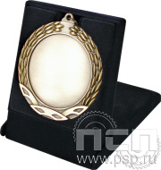 Футляр для медали (50,60,70) 105х85 Н4/BL