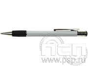 Ручка шариковая Soft-Spring белая 2067б