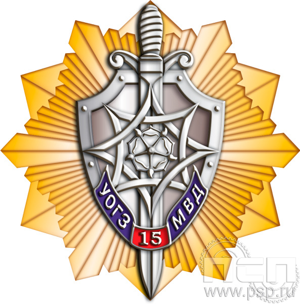 263.22. Нагрудный знак "Управление по обеспечению безопасности лиц, подлежащих государственной защите"