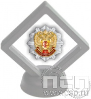 13.4.87. Коробка подарочная PD-02 с подставкой пластик белая