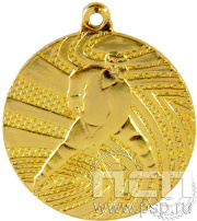 Медаль Хоккей MMA4012/G (40) G - 2мм