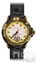 Часы наручные мужские «Командирские» 2414406/819075 2.1.6.26