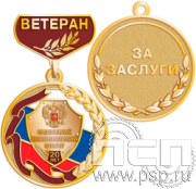245.0.24 Медаль "Ветеран. Национальный антитеррористический комитет 20 лет"