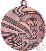 Медаль 3 место MMC6040/B 40 G - 2мм