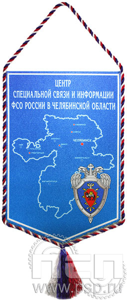 Вымпел «Центр специальной связи и информации ФСО России в Челябинской области»