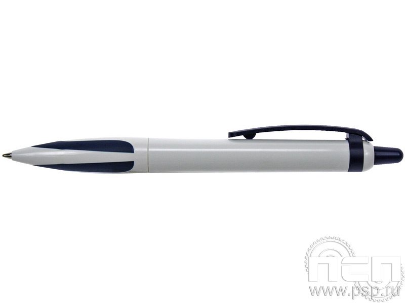 Ручка шариковая Geomex бело-синяя 2900бс