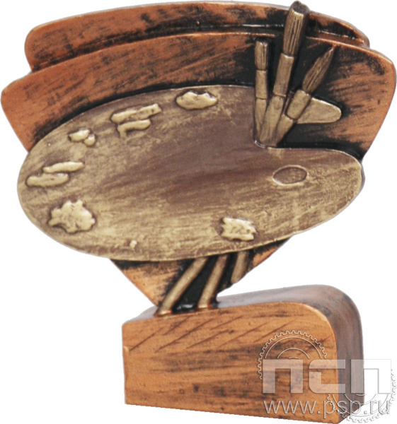 Фигурка литая Живопись 11.5см RFEL5042/B/BR