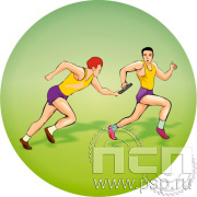 Жетон цветной Эстафета Д-25 D1-M27