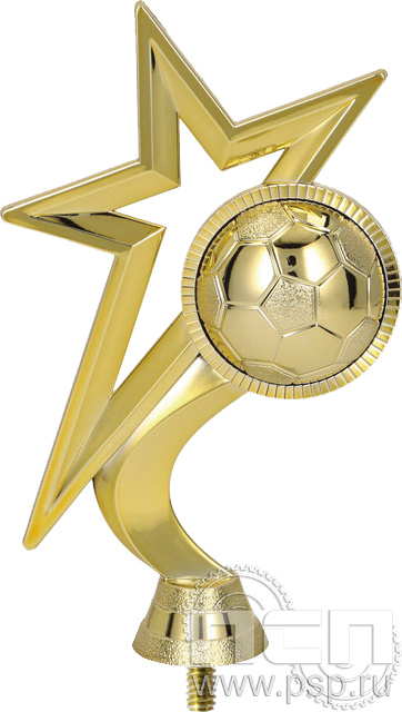 Фигурка пластиковая Футбол F250/G 16.5см