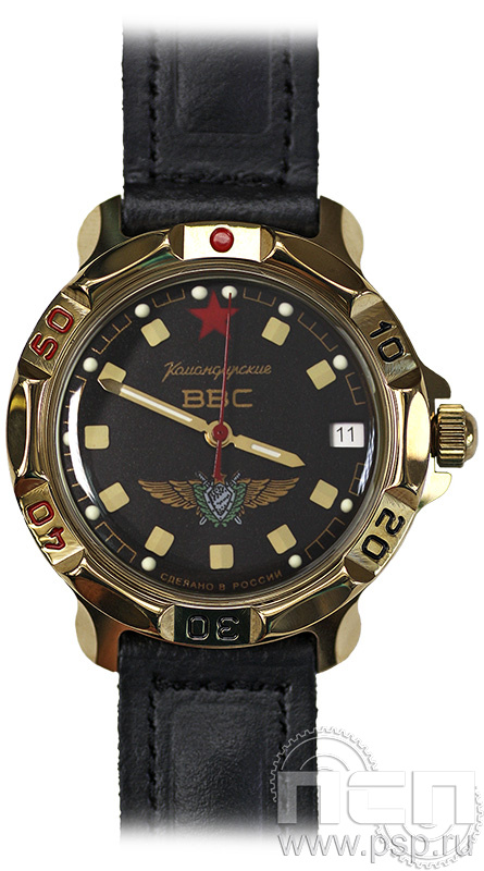 Часы наручные мужские «Командирские» 2414406/439313/ 2.1.6.25