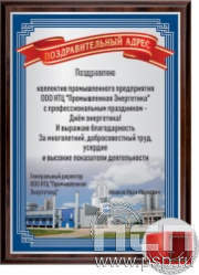 EX152. Панно подарочное в футляре (205х155мм) 