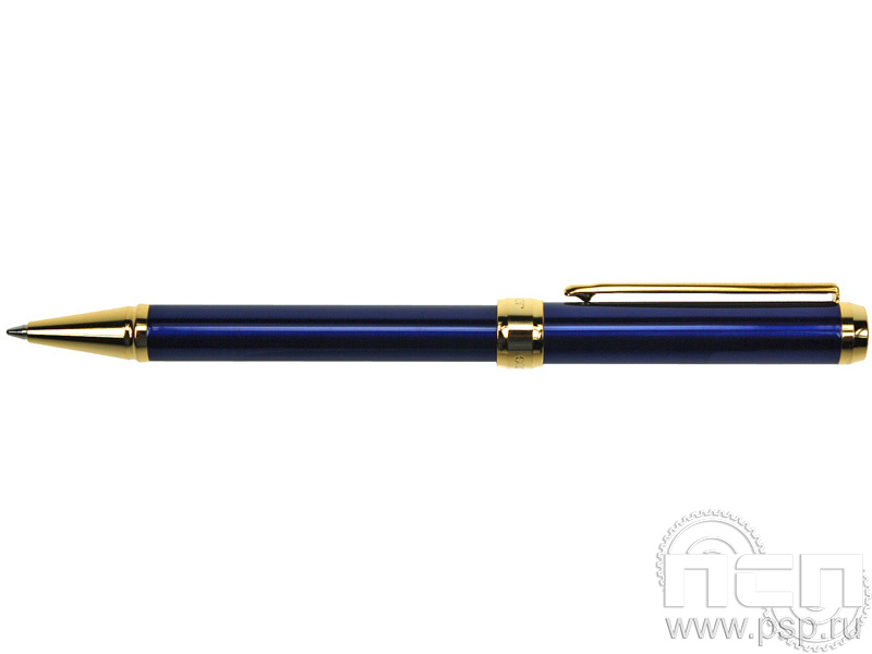 Ручка шариковая Venecia Classik металл синяя 2421с