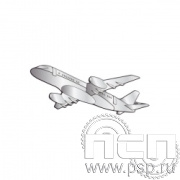 968.0. Значок "Самолет"